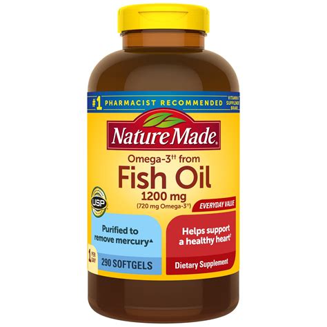 nature made omega 3 supplements